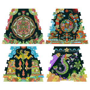 Cluepuzzle expansión - Reinos Aztecas